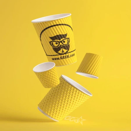 خرید لیوان کاغذی دوجداره مخصوص قهوه و نوشیدنی‌های گرم